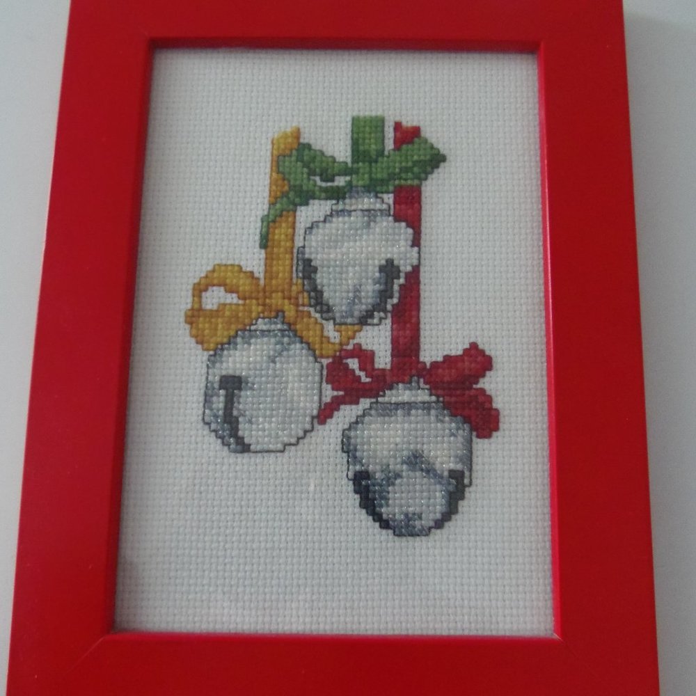 Handmade Christmas decor - Silver Bells